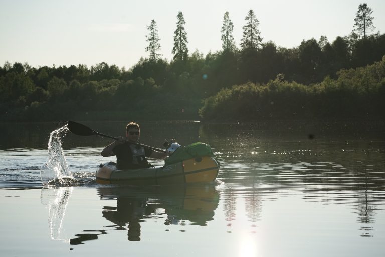 packraft Laponie